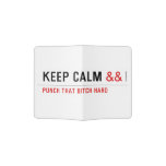 Keep calm  Passport Holder