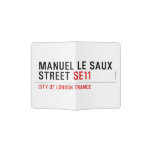 Manuel le Saux Street  Passport Holder
