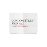 LONDON STREET SIGN  Passport Holder