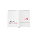 I LOVE MONiCA.SY  Passport Holder