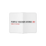purple voucher avenue  Passport Holder