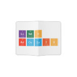 lindo
 arcoiris  Passport Holder
