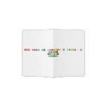 XII FERIA DE CIENCIAS Y TECNOLOGÍA
 DESCUBRE 
 EXPLORA
 INVESTIGA  Passport Holder