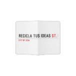 RECICLA TUS IDEAS  Passport Holder