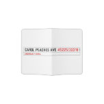 CAROL PEACHES AVE  Passport Holder