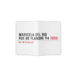 Maricela del Rio Rue de Flandre 94  Passport Holder