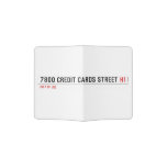 7800 Credit cards street  Passport Holder