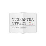 Yushantha  Street  Passport Holder