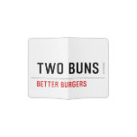  TWO BUNS  Passport Holder