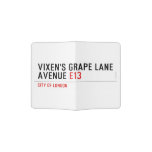 Vixen's Grape Lane  Avenue  Passport Holder