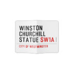 WINSTON CHURCHILL STATUE  Passport Holder