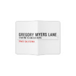Gregory Myers Lane  Passport Holder