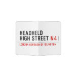 Headheld High Street  Passport Holder
