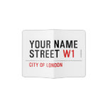 Your Name Street  Passport Holder