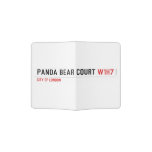 PANDA BEAR COURT  Passport Holder