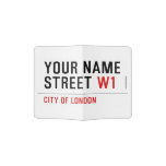 Your Name Street  Passport Holder