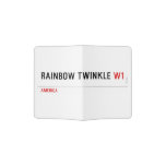 rainbow twinkle  Passport Holder