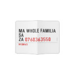 Ma whole familiA Sa Za  Passport Holder