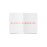 periodictablewriter  Passport Holder