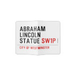 abraham lincoln statue  Passport Holder