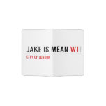 Jake is mean  Passport Holder