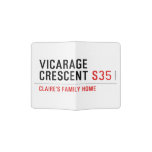 Vicarage Crescent  Passport Holder