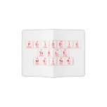 Periodic Table Writer  Passport Holder