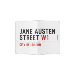 Jane Austen Street  Passport Holder
