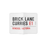 brick lane  curries  Passport Holder