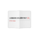 Lamborn Wilson Way  Passport Holder