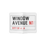 Window Avenue  Passport Holder