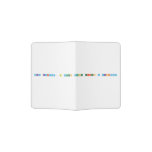 feliz navidad, te deseo mucho exito y felicidad  Passport Holder