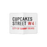 cupcakes Street  Passport Holder