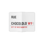 Rue  chocololo  Passport Holder