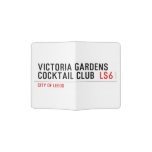 VICTORIA GARDENS  COCKTAIL CLUB   Passport Holder