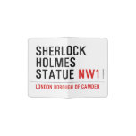 sherlock holmes statue  Passport Holder