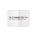 Joe Strummer Way  Passport Holder