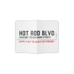 Hot Rod Blvd  Passport Holder