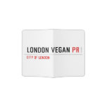 London vegan  Passport Holder
