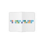 MI LEMA DE VIDA 
 BE YOU BE HAPPY  Passport Holder