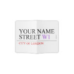 Your Name Street  Passport Holder