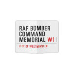 raf bomber command memorial  Passport Holder