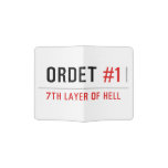 ORDET  Passport Holder