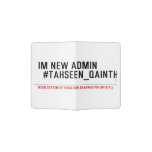 Im new Admin   #Tahseen_Qainth   Passport Holder