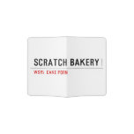 SCRATCH BAKERY  Passport Holder