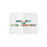 keep calm 
 and 
 love chemistry  Passport Holder