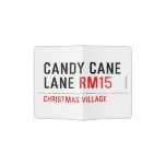 Candy Cane Lane  Passport Holder