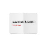 Lawrences CLose  Passport Holder