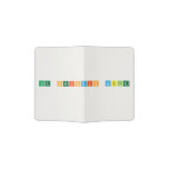 the periodic table  Passport Holder