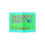 JayBeauty Street  Passport Holder